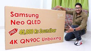 Ultimate Gaming TV 2023..?  Samsung Neo QLED 50" 4K 144Hz QN90C TV Unboxing ️