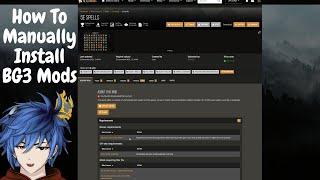 BG3: How To Manually Install Mods For Baldur's Gate 3! (Mod Tutorial)