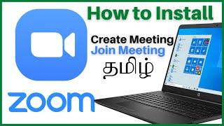How to Install Zoom App in Desktop in Tamil