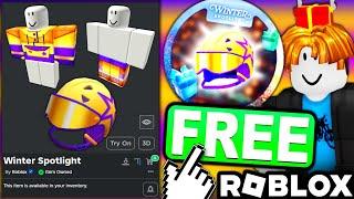 WINTER SPOTLIGHT EVENT! FREE ACCESSORY! HOW TO GET Broadcaster’s Winning Helmet & CLOTHING! (ROBLOX)