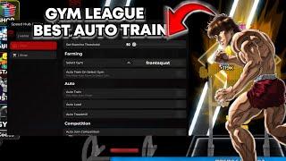 OP Gym League Script Auto Train and Auto Win Competition (NO KEY)