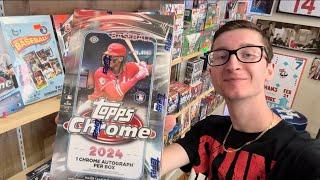 2024 TOPPS CHROME HOBBY BOX OPENING! NEW RELEASE!!!!!