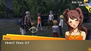 Persona 4 Golden Party Finds Out You Dated Rise, Yukiko Or Chie (Fireworks Festival)