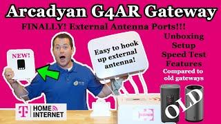  NEW Gateway with External Antenna Ports! - T-Mobile 5G Home Internet Arcadyan TMO-G4AR - Unboxing