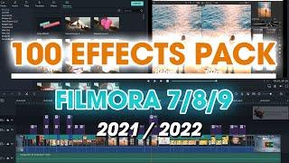 Wondershare Filmora Free Effects Pack | 100 FX PACK