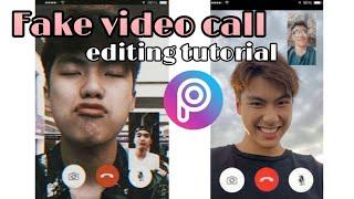Fake video call edit | PicsArt Tutorials ft. Ohm Pawat