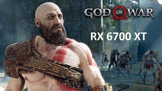 God Of War : RX 6700 XT | 1440p Ultra | FSR |