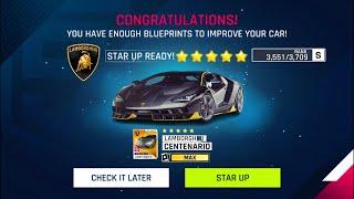 MAX UPGRADE LAMBORGHINI CENTENARIO ASPHALT 9 CAR UPGADING GAMEPLAY