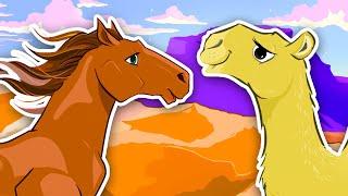 What Animal Am I Song! | Learn About Animals People Can Ride | Kids Learning Videos