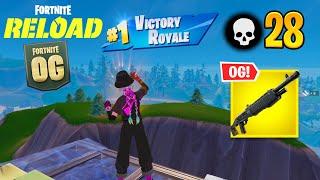 Fortnite Reload | High Kill Solo vs Squads Ranked Gameplay (Keyboard & Mouse)