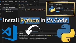 How to setup Python for VSCode in 2024 | Install Python and Setup VS Code for Windows 10 | 11