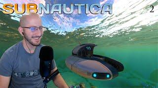 Try to Stay Focused Challenge: IMPOSSIBLE | Subnautica | BLIND Playthrough | Episode 2