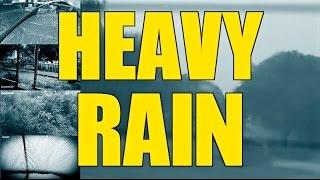 Heavy Pouring Rain and Thunder | 10 Hours | "Rain" "Rain Sounds" "Sleep Sounds"