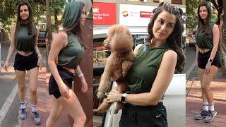 Giorgia Andriani Looking Hot in Shorts | Giorgia Hot Gym Look | Unthoughtful Facts