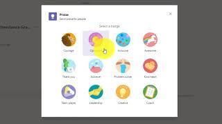 Digital Praise in Microsoft Teams