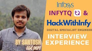 HackWithInfy + InfyTQ Interview Experience for DSE role at Infosys. Video 8