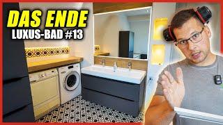 Das FINALE - Hinterleuchteter Badspiegel mit Schlüterprofilen! | LUXUS-BAD #13 | Home Build Solution