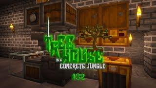 Автокрафт еды и не только - TreeHouse: In a Concrete Jungle #32 - майнкрафт сборка 1.20.1 с модами