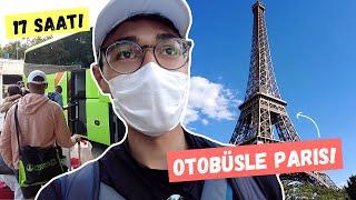 Otobüsle Paris'e Gittim! | 17 Saat Otobüs Yolculuğu | Paris Vlog