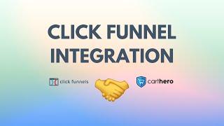 Click Funnel Integration Tutorial