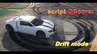 script QBcore: Drift mode