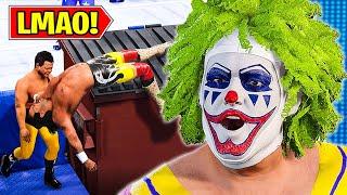 WWE 2K22 But The Clown Must Win THIS Hidden Match Type!