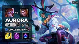 Aurora vs Jayce Top - EUW Challenger - Patch 14.24 Season 14