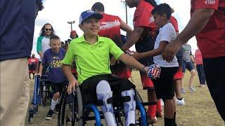 Football organization holds free camp for San Antonio children