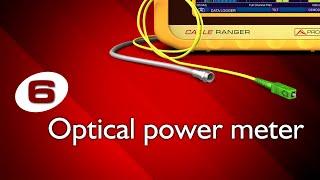 CABLE RANGER tutorial: [6] Optical power meter