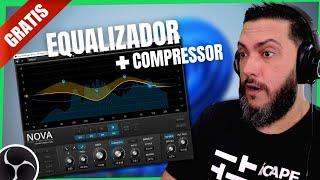 PLUGIN GRATIS PARA MASTERIZAÇÃO DE LIVE - Equalizador Paramétrico + Compressor Multibanda [TDR Nova]