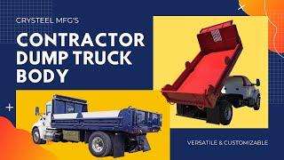 Crysteel Contractor Dump Truck Body