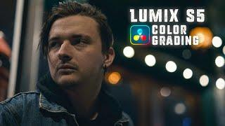 How I Color Grade my Lumix S5 & S1H Vlog Footage with Davinci Resolve 18! Lumix S5 Cinematic