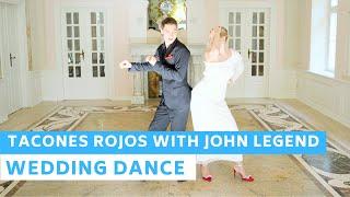 Sebastián Yatra, John Legend - Tacones Rojos | Sorpresa al final | Baile de Boda ONLINE