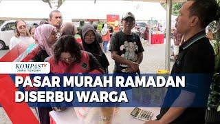 Pasar Murah Ramadan Diserbu Warga