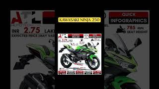 Kawasaki ninja 250 #short #youtubeshorts #bike #kawasaki #viral #viralvideo #shorts