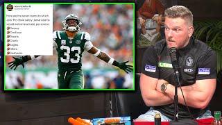 Pat McAfee Reacts To Jamal Adams Requesting A Trade From The Jets