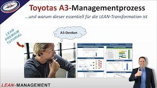 Toyotas A3-Managementprozess: Erfahre warum er essentiell für eine effektive LEAN-Transformation ist