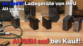 2x 100 W INIU Ladegeräte im Test, Augen auf beim Kauf!