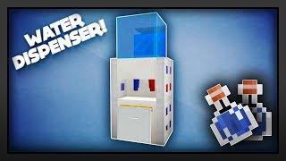 Minecraft - How To Make A Water Dispenser