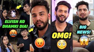 Elvish Yadav Got SERIOUS Warning By This Youtuber | Samay Raina Big News | Fukra insaan HUGE Collab