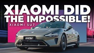 Powerful as a Porsche, Smart as a Tesla! Xiaomi SU7 Test Drive & Review