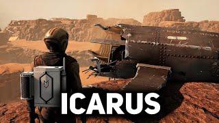 Космонавты на природе с Хрустом ‍ Icarus [PC 2021] #1