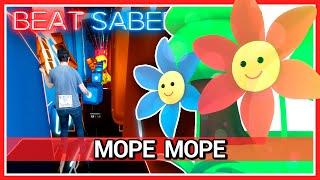 BEAT SABER | Mope Mope - LeaF [First Time Reaction] (Noodle Extensions Map)