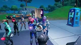 so I went into every server in Party Royale with an unreleased skin (brilliant bomber moment)