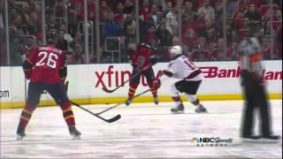 Stephen Weiss goal. NJ Devils vs Florida Panthers 4/15/12 NHL Hockey