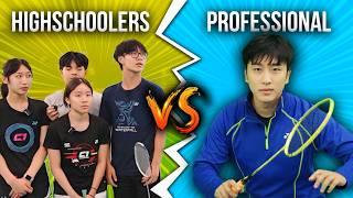 Highschoolers VS Pro Badminton Challenge