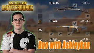 PUBG hwinn |18 Kills| Full game Duo with ashleykan (Duo - Miramar)