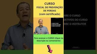 Curso Fiscal de Prevenção de Perdas com certificado  #shorts