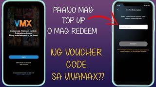 PAANO MAG REDEEMED NG VOUCHER CODE SA VIVAMAX #vivamax #howto #paano