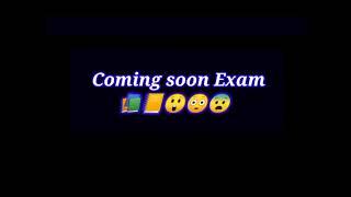 Exam coming soon status//sad status//exam status//sad status//board exam status #viral #trending